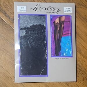 Black Fashion Patterned Tights